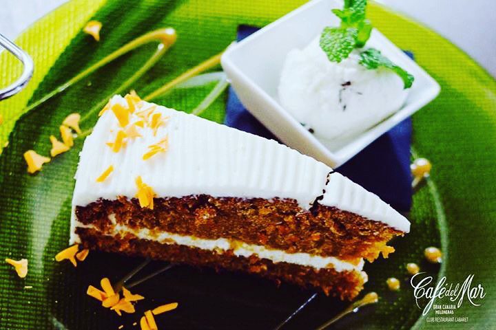 It’s time for the #CarrotCake!
??? #CafédelMar #Meloneras #GranCanaria 
#club #restaurant #cabaret